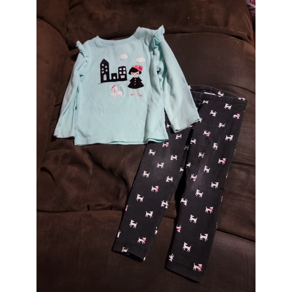 Gymboree‎ posh and playful dog outfit size 18 24 months